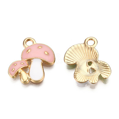 Alloy Enamel Pendants X-ENAM-T009-46-RS-1