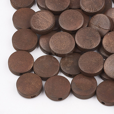 Natural Pear Wood Beads WOOD-T009-1.5cm-03-1