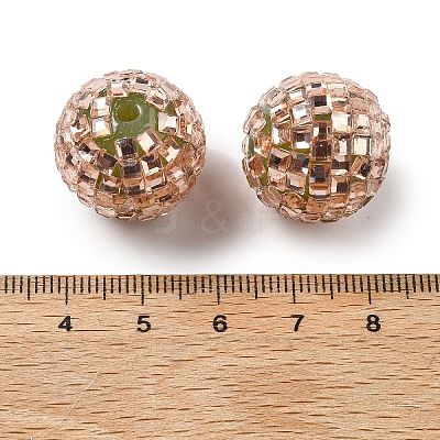 Acrylic Rhinestone Beads OACR-D307-01E-20mm-1