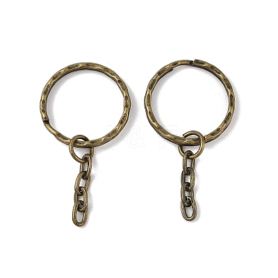 Ring Iron Keychain Findings IFIN-E337-AB-1