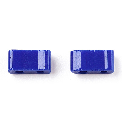 2-Hole Opaque Glass Seed Beads SEED-TAC0002-01-B01-1