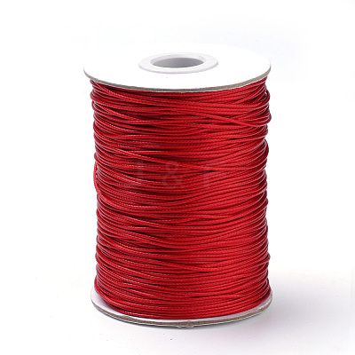 Braided Korean Waxed Polyester Cords YC-T002-0.8mm-133-1