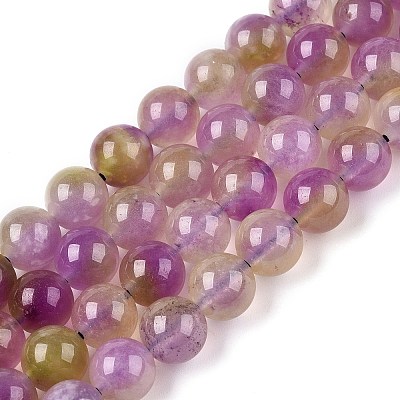 Dyed Natural White Jade Beads Strands G-T138-8mm-210-27-1