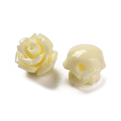 Synthetic Coral Carved Beads CORA-H003-01B-12-1