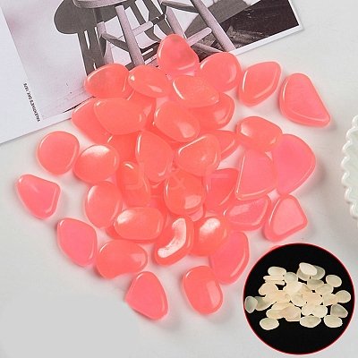 Resin Luminous Glow in the Dark Pebbles Stone LS-PW-WG30806-06-1