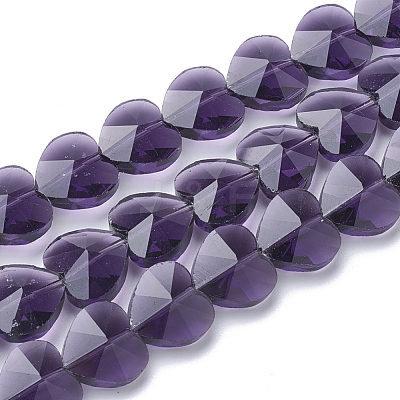 Transparent Glass Beads GLAA-Q066-14mm-A03-1