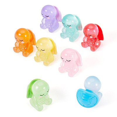 20Pcs Resin Tortoise Ornaments RESI-TA0003-79-1