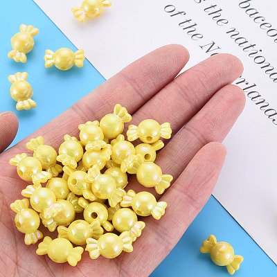 Opaque Acrylic Beads MACR-S153-83-I03-1