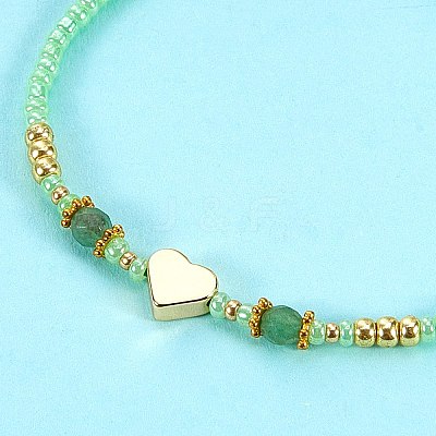 5Pcs 5 Colors Adjustable Nylon Cord Braided Bead Bracelets BJEW-SZ0001-24-1
