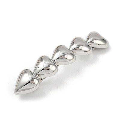 Alloy with Iron Clip Hair Barrettes PHAR-G014-01A-P-1