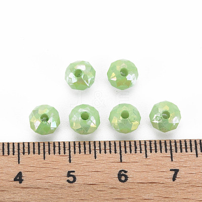 Opaque Acrylic Beads MACR-Q239-018C-08-1