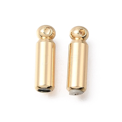 Brass Lapel Stick Pin End Cap FIND-Z123-01G-1