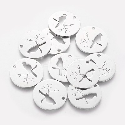 Non-Tarnish 304 Stainless Steel Pendants LS-STAS-Q201-T403-1