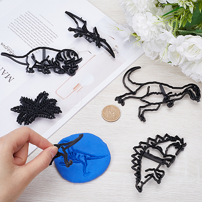 Plastic Cookie Cutters DIY-WH0488-12B-1
