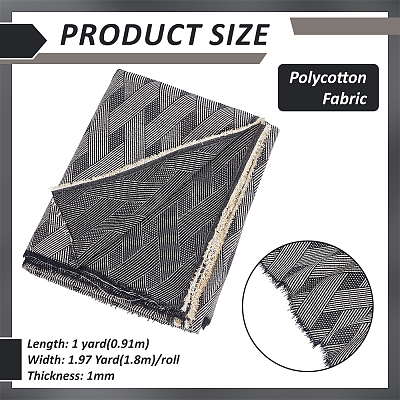 Polycotton Fabric DIY-BC0017-62B-1