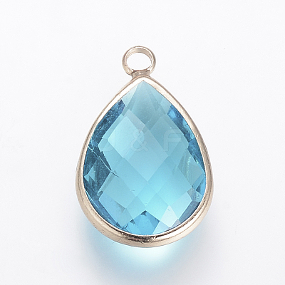 Glass Pendants X-GLAA-S110-B-M-1