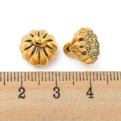 Tibetan Style Alloy Charms FIND-M011-06AG-1