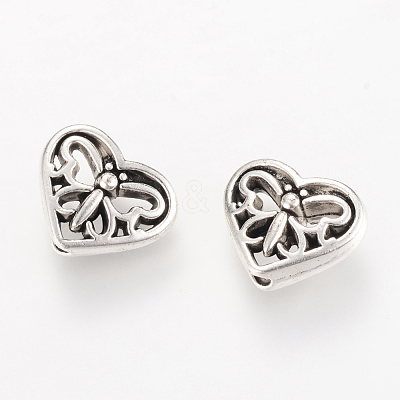 Tibetan Style Alloy Beads X-TIBEB-Q067-38AS-NR-1