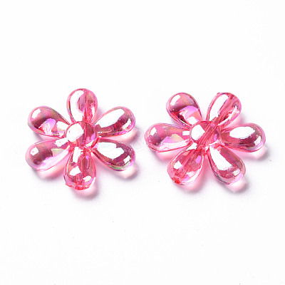 Transparent Acrylic Beads TACR-S154-35C-705-1