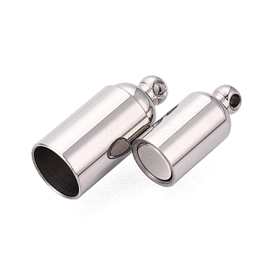 304 Stainless Steel Magnetic Clasps STAS-N127-02C-P-1