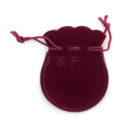Gourd Velvet Bags X-TP-R005-9x12cm-04-1