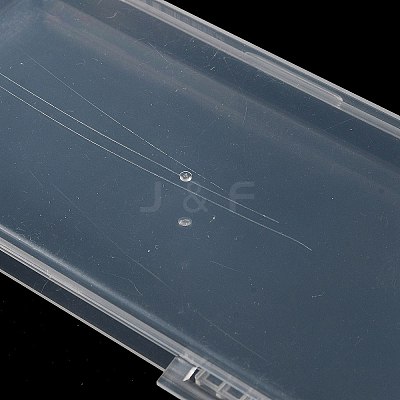 (Defective Closeout Sale: Scratched) Plastic Grid Bead Container Boxes CON-XCP0001-26-1