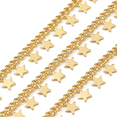 Brass Link Chains AJEW-Z028-05A-1