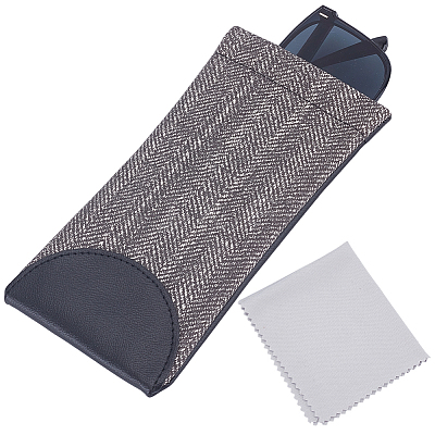 1Pc Rectangle PVC Eyeglass Cases AJEW-CN0005-83A-1