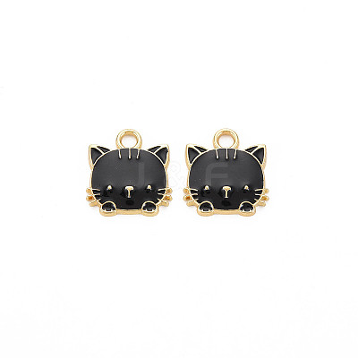 Eco-Friendly Zinc Alloy  Pendants ENAM-R051-01-01G-01-NR-1