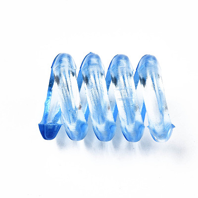 Transparent Acrylic European Beads X-TACR-S149-22-1