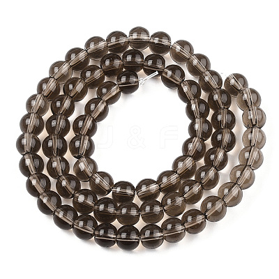 Transparent Glass Beads Strands X-GLAA-T032-T6mm-02-1