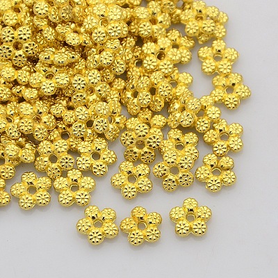 Tibetan Style Alloy Spacer Beads K0P43011-1