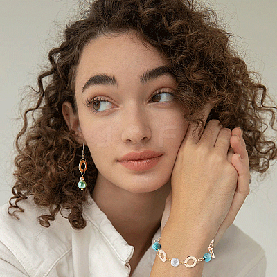 Brass Linking Rings KK-PH0002-17-1