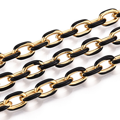 304 Stainless Steel Enamel Cable Chains CHS-ZX006-06H-1