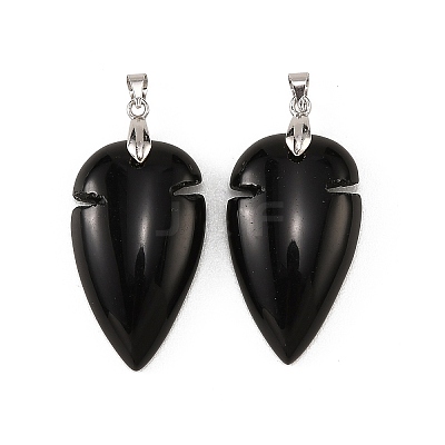 Obsidian Pendants G-H359-04P-01-1