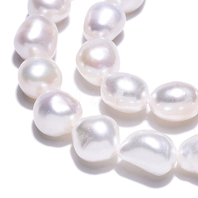 Natural Cultured Freshwater Pearl Beads Strands PEAR-N014-08F-1