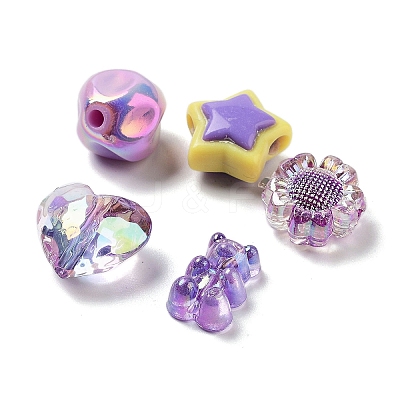 Acrylic Beads MACR-M040-01C-1