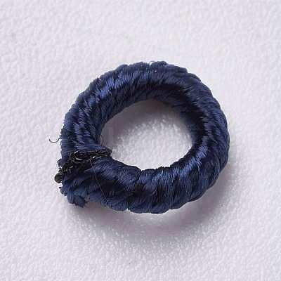Polyester Cord Beads WOVE-K001-B23-1