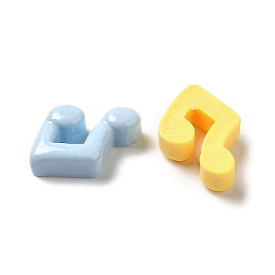 Opaque Resin Cabochons RESI-B017-02A-1