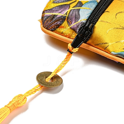Chinese Style Floral Cloth Jewelry Storage Zipper Pouches LS-AJEW-D063-01J-1