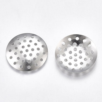 Iron Finger Ring/Brooch Sieve Findings IFIN-T007-49P-NF-1