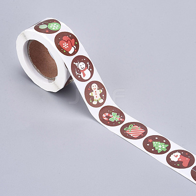 Christmas Roll Stickers DIY-J002-B09-1