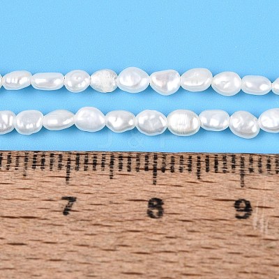 Natural Cultured Freshwater Pearl Beads Strands PEAR-N014-02B-01-1