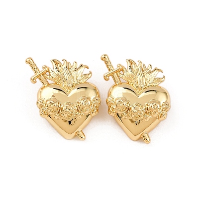 Brass Pendants KK-K408-29G-1