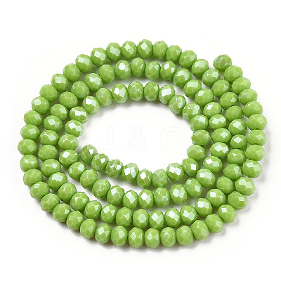 Electroplate Glass Beads Strands LS-EGLA-A034-P3mm-A28-1