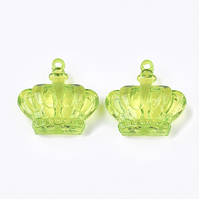 Transparent Acrylic Pendants TACR-S133-063-1