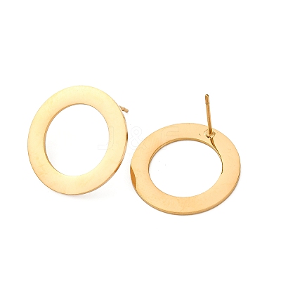 304 Stainless Steel Stud Earring Findings STAS-D371-04G-1