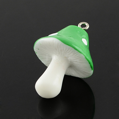 Resin Pendants X-RESI-S295-01-1