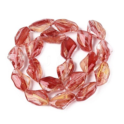 Handmade Lampwork Beads Strands LA-N046-02H-1