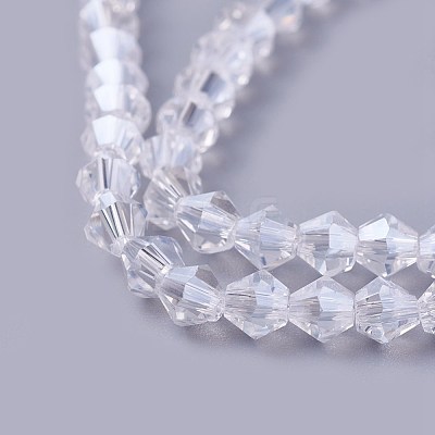 Imitation Crystal Glass Beads Strand YS-TAC0002-01-4mm-1